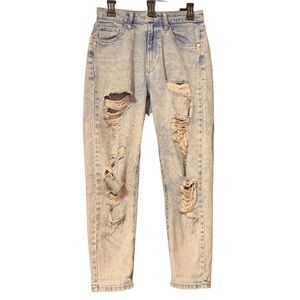 Wild Fable Distressed Jeans Size 4 Light Wash